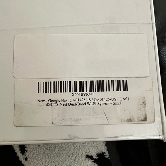 Google Nest Dual Band Wi Fi System Sand color New in Box ✨Host Pick✨5/15 & 6/20 - Picture 12 of 13
